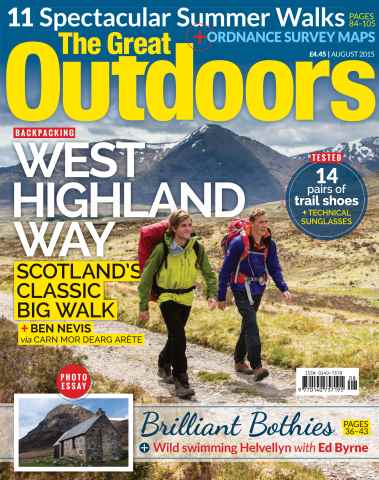 TGO - The Great Outdoors Magazine issue August 2015