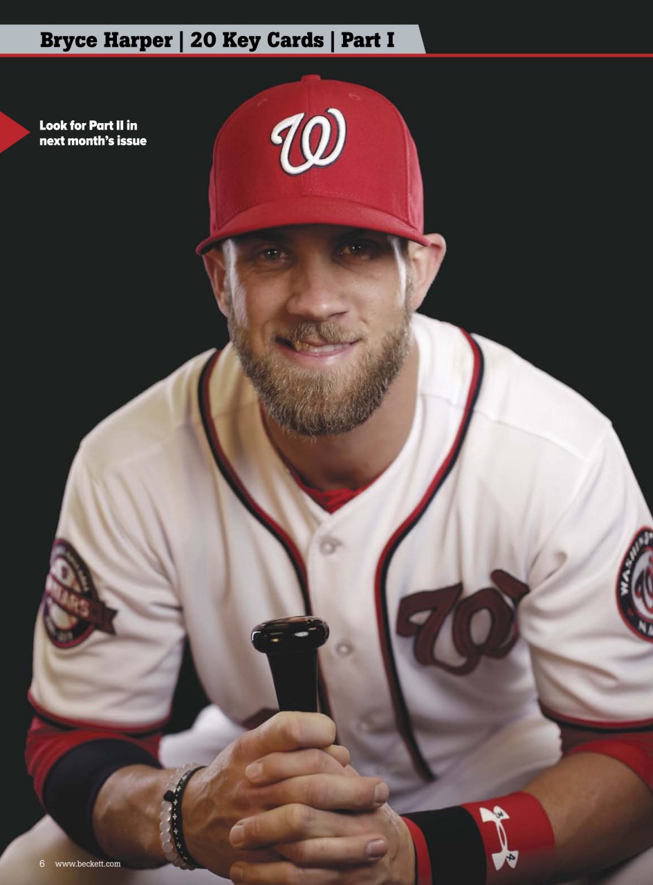 Beckett Baseball Magazine Preview Pages
