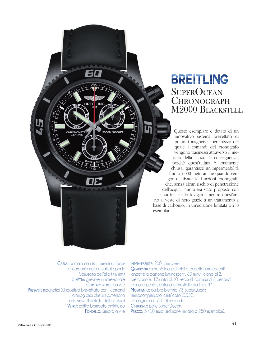 L'Orologio Preview Pages