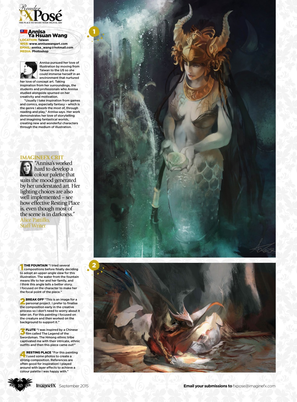 ImagineFX Preview Pages