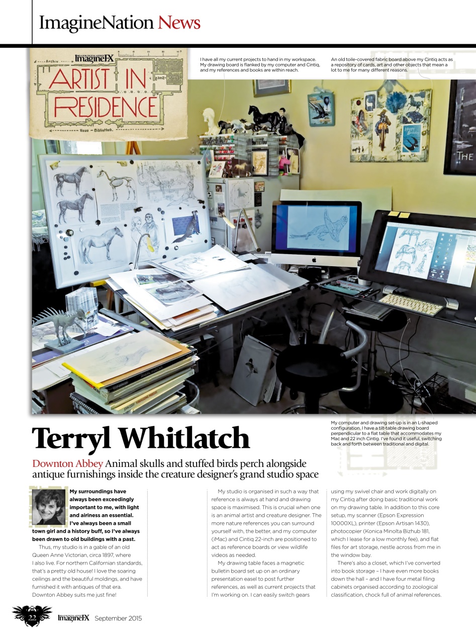 ImagineFX Preview Pages