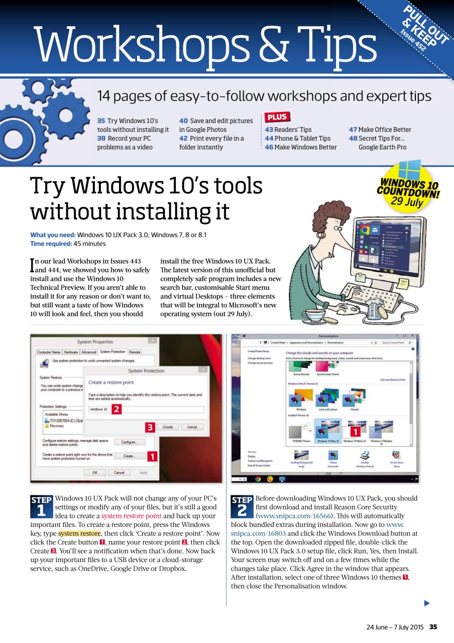 Computer Active Preview Pages