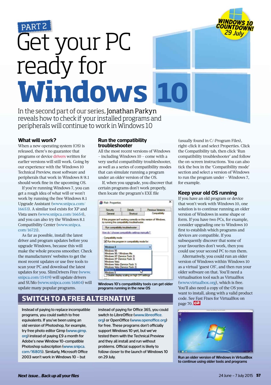 Computer Active Preview Pages