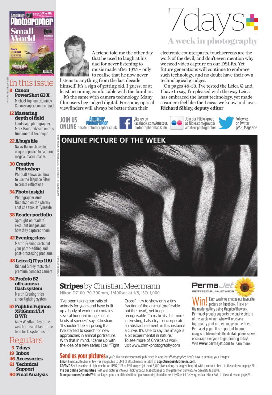 Amateur Photographer Preview Pages