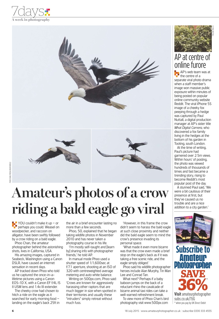 Amateur Photographer Preview Pages