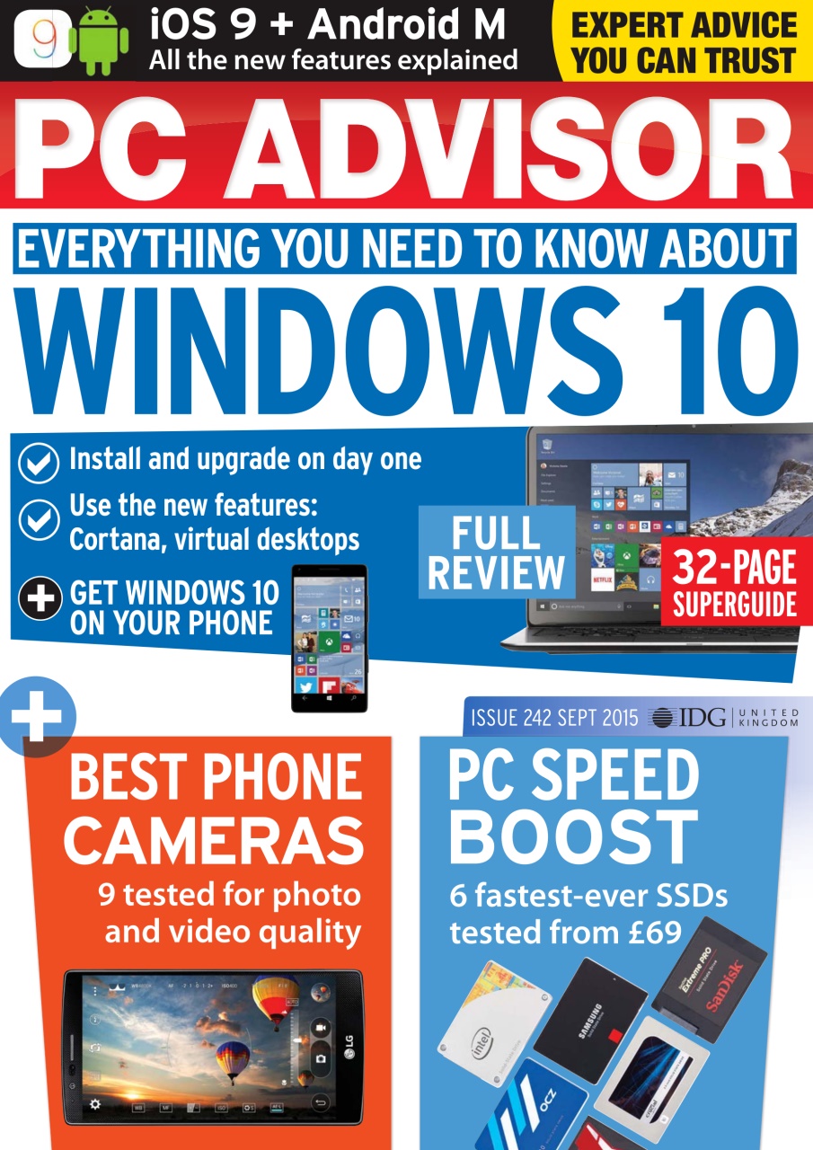 Tech Advisor Preview Pages