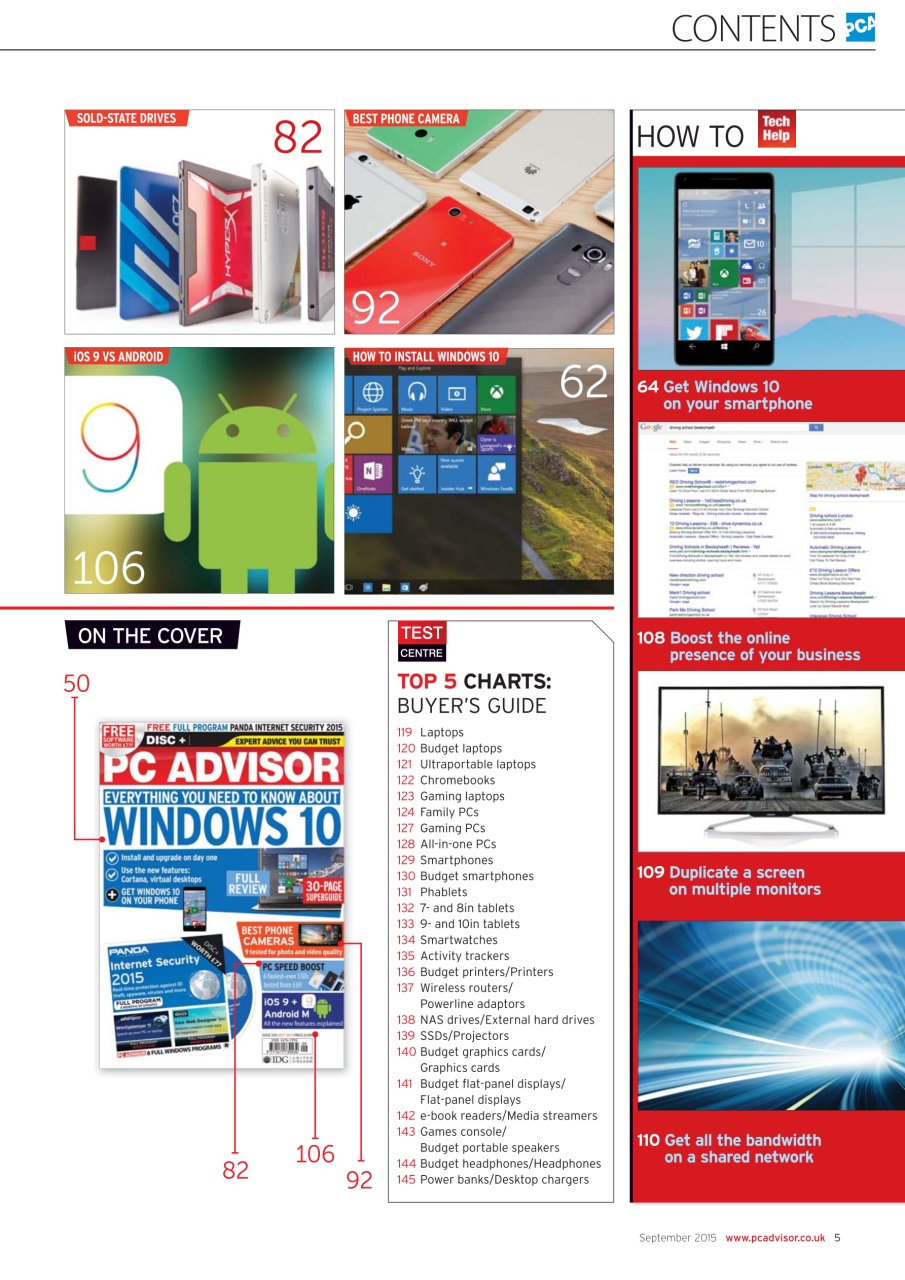 Tech Advisor Preview Pages