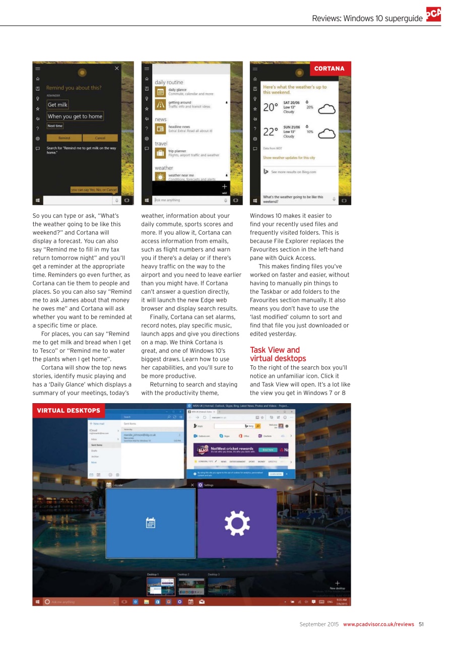 Tech Advisor Preview Pages