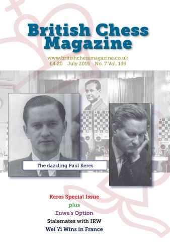 British Chess Magazine issue July 2015