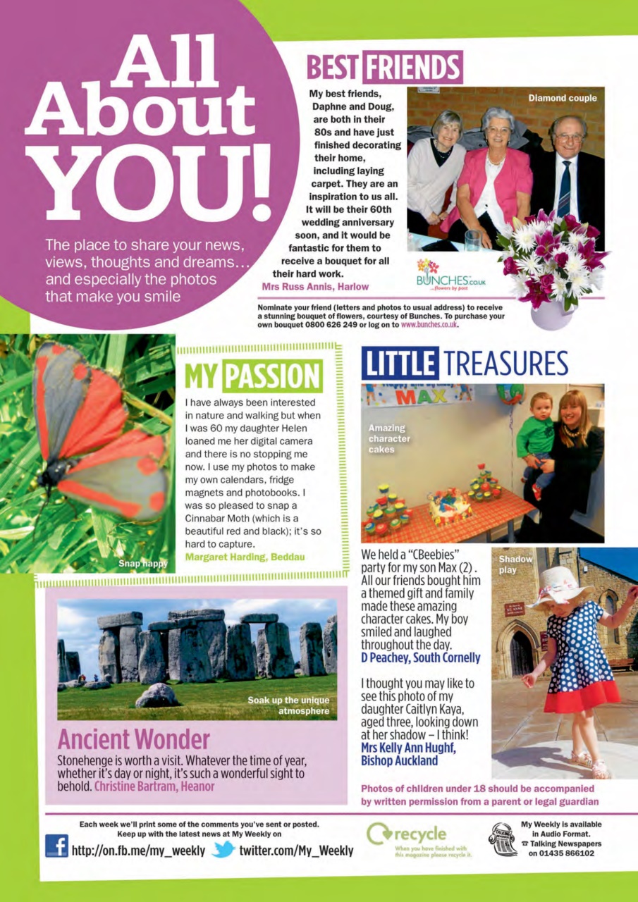 My Weekly Preview Pages