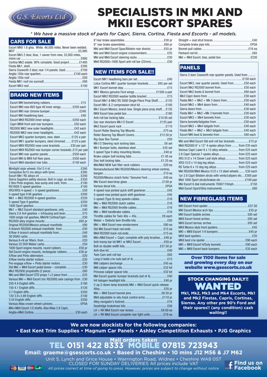 Classic Ford Preview Pages