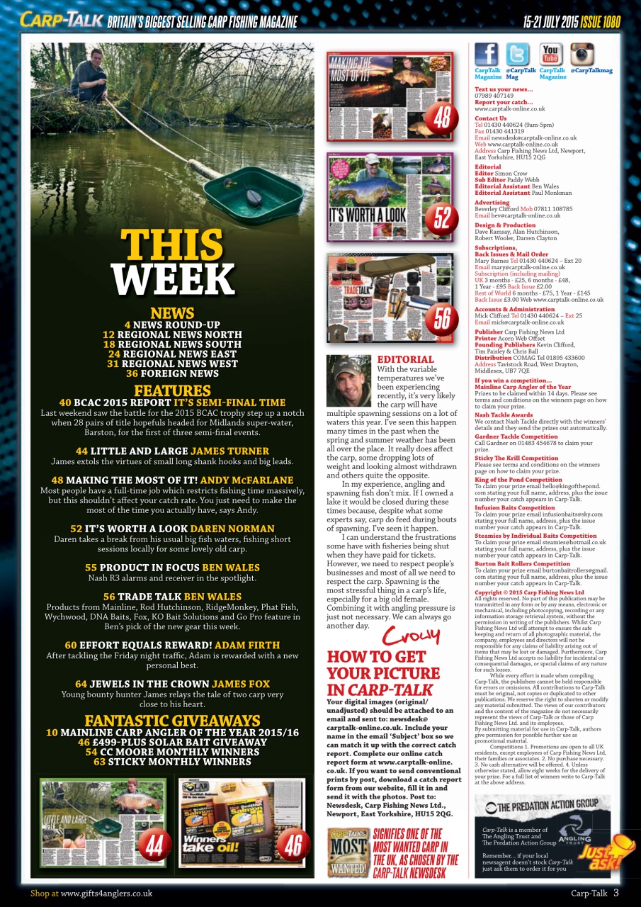 Carp-Talk Preview Pages