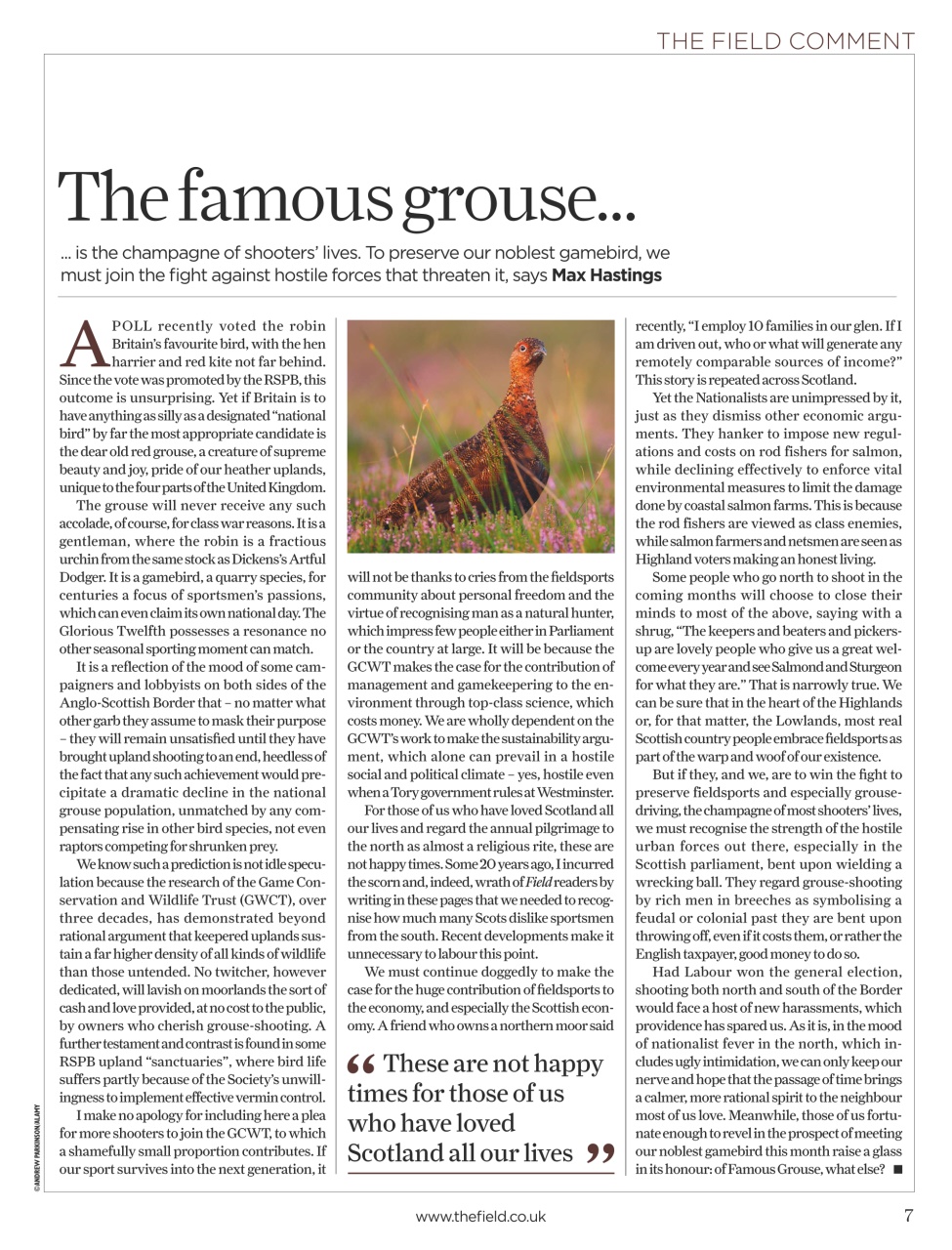 The Field Preview Pages