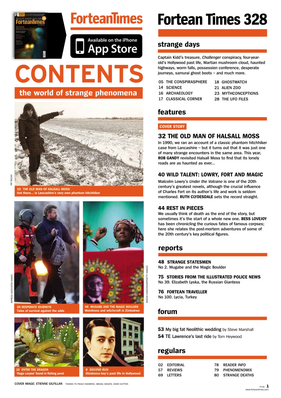 Fortean Times Preview Pages