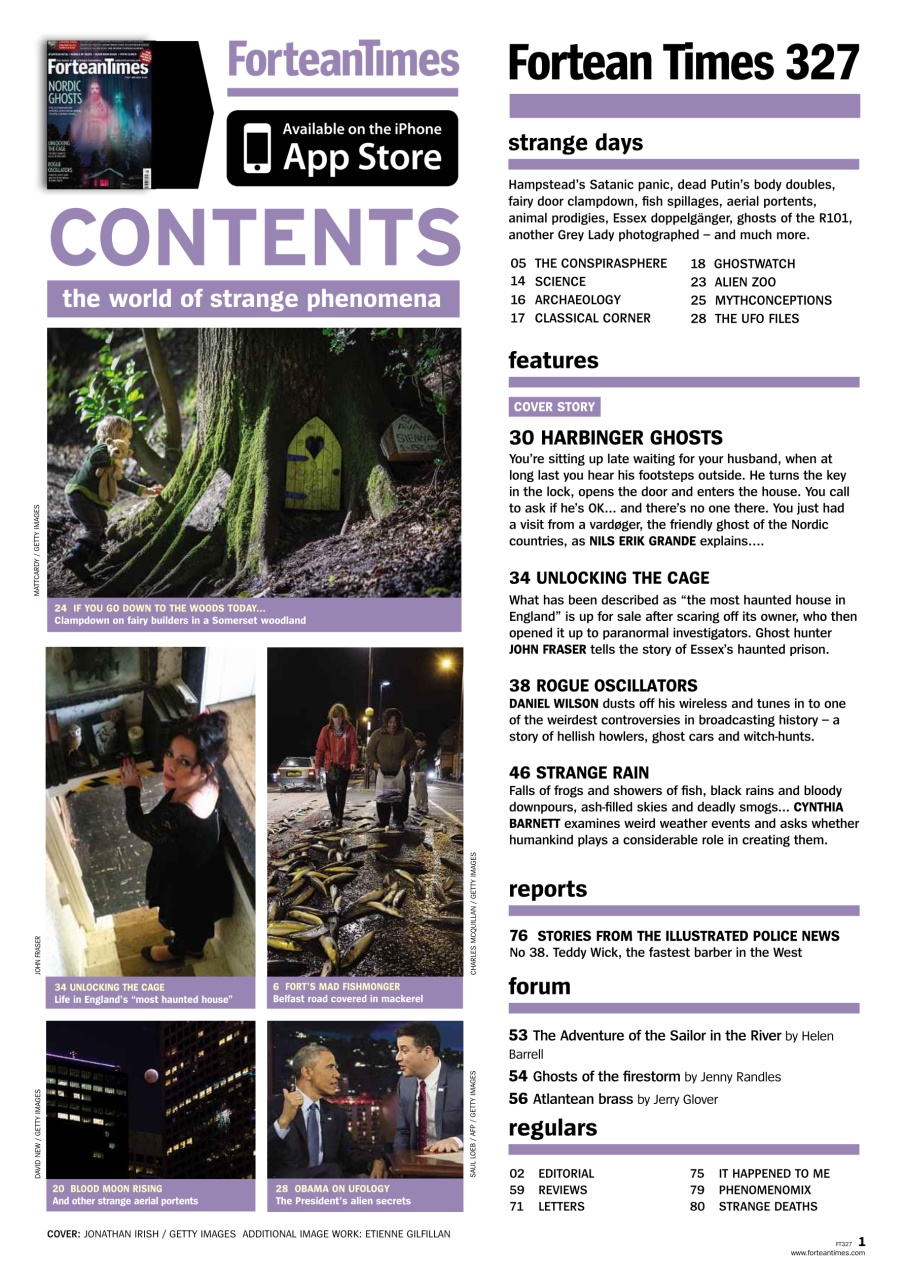 Fortean Times Preview Pages