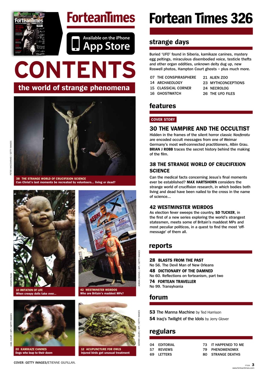 Fortean Times Preview Pages