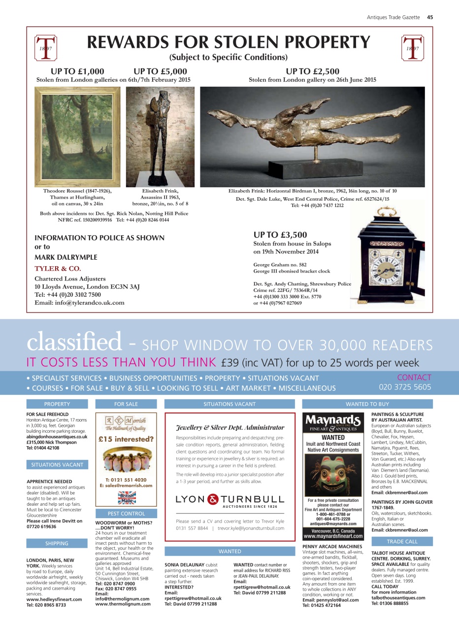 Antiques Trade Gazette Preview Pages