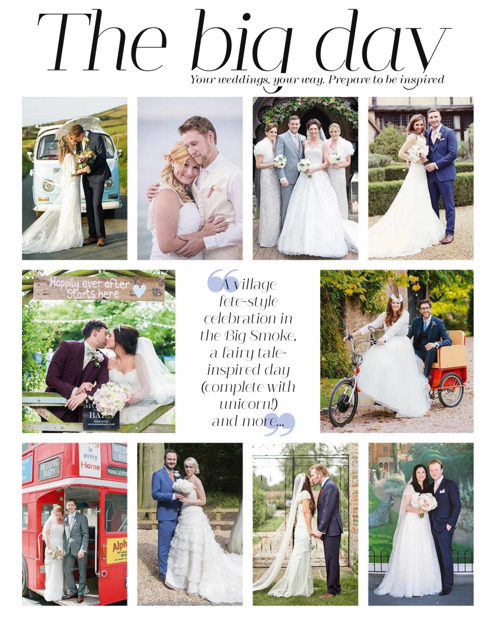 You & Your Wedding Preview Pages