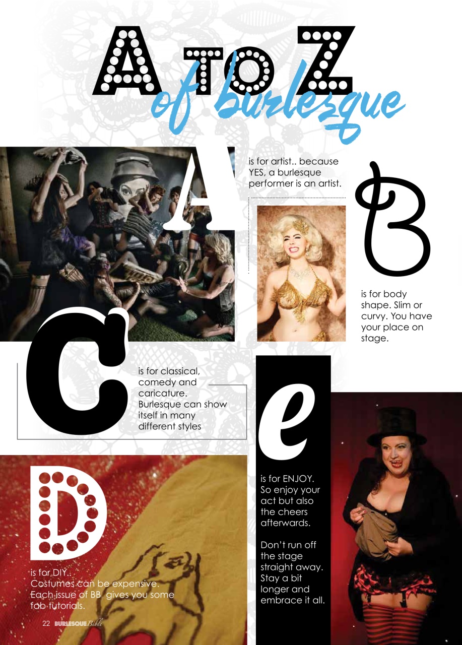 Burlesque Bible Preview Pages