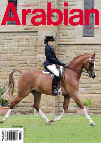 Australian Arabian Horse News issue September 2011 Volume 45 No. 3