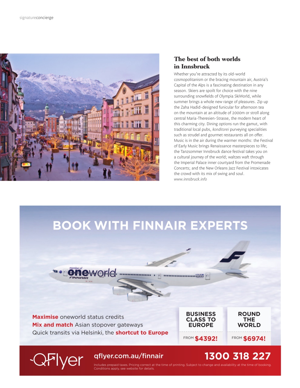 Signature Luxury Travel & Style Preview Pages