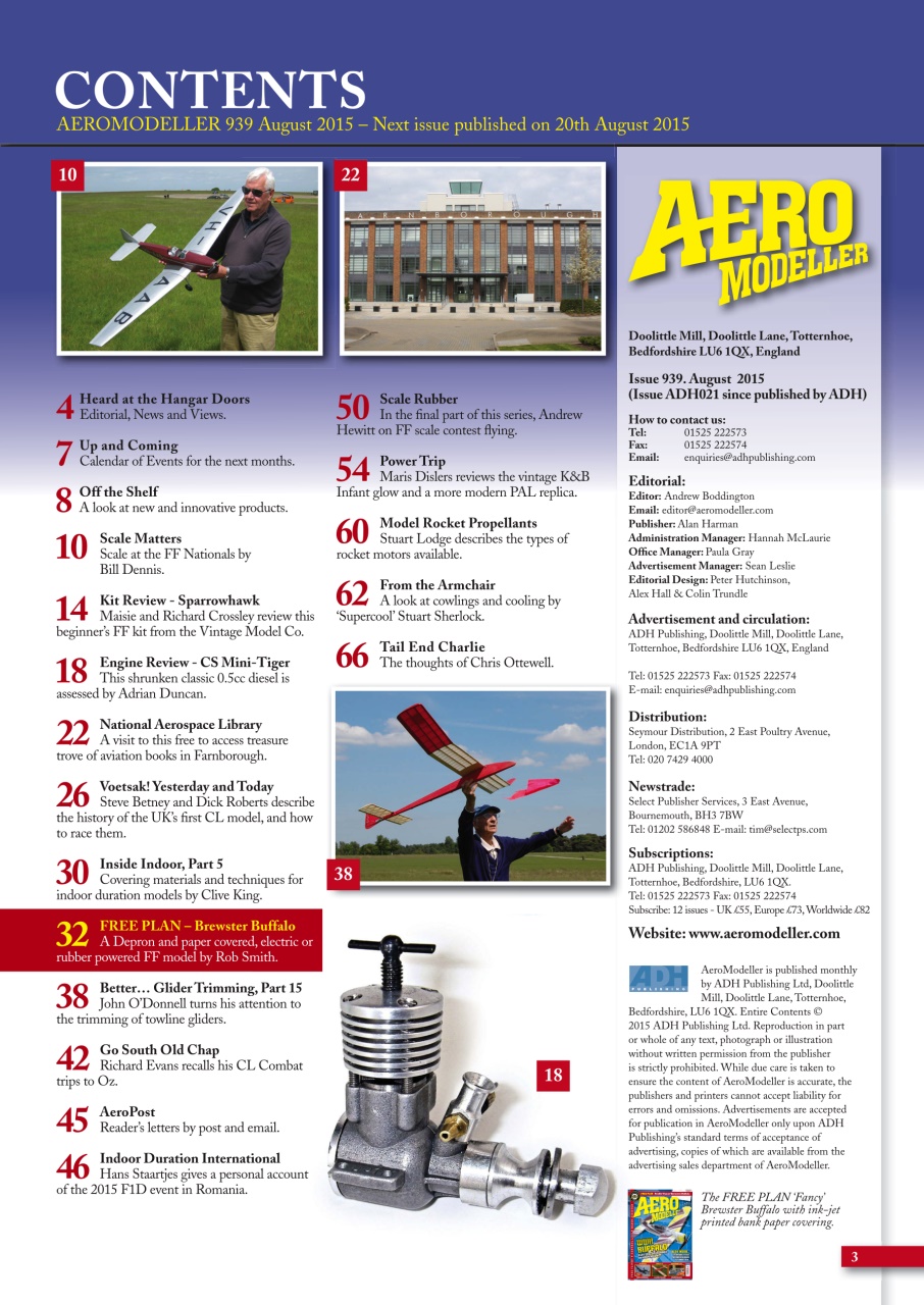 AeroModeller Preview Pages