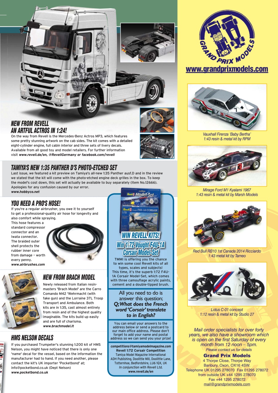Tamiya Model Magazine Preview Pages