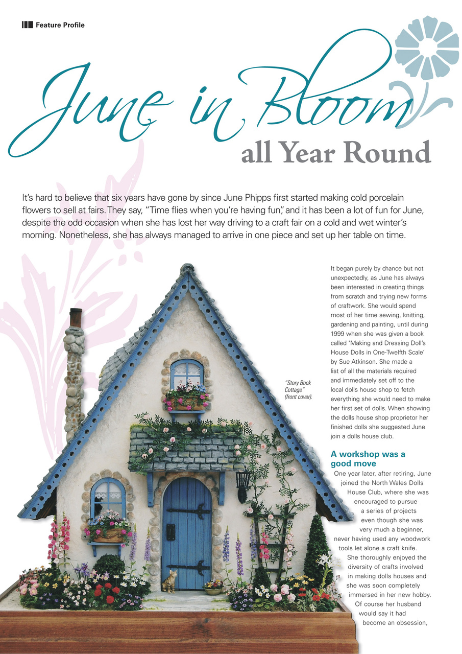 Dolls House and Miniature Scene Preview Pages