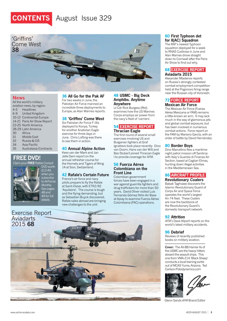 AirForces Monthly Preview Pages