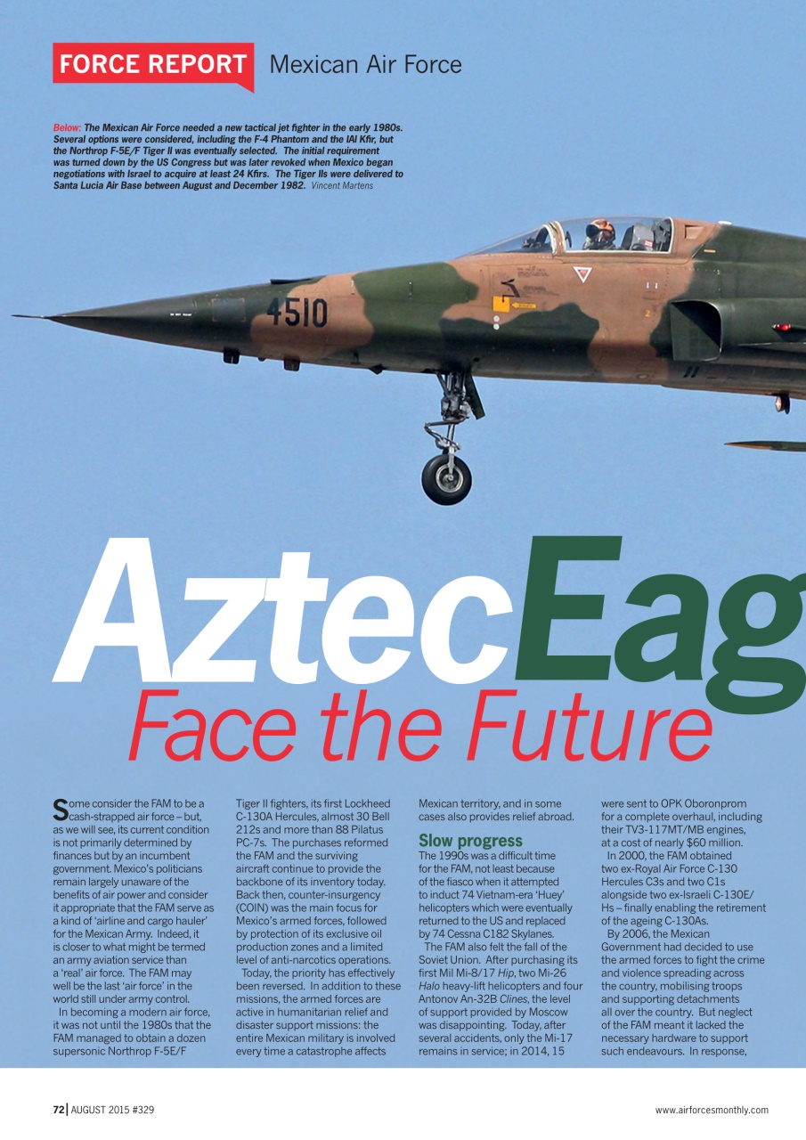 AirForces Monthly Preview Pages