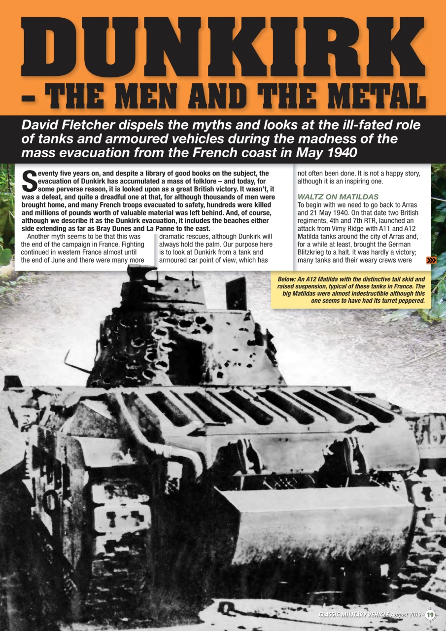 Classic Military Vehicle Preview Pages