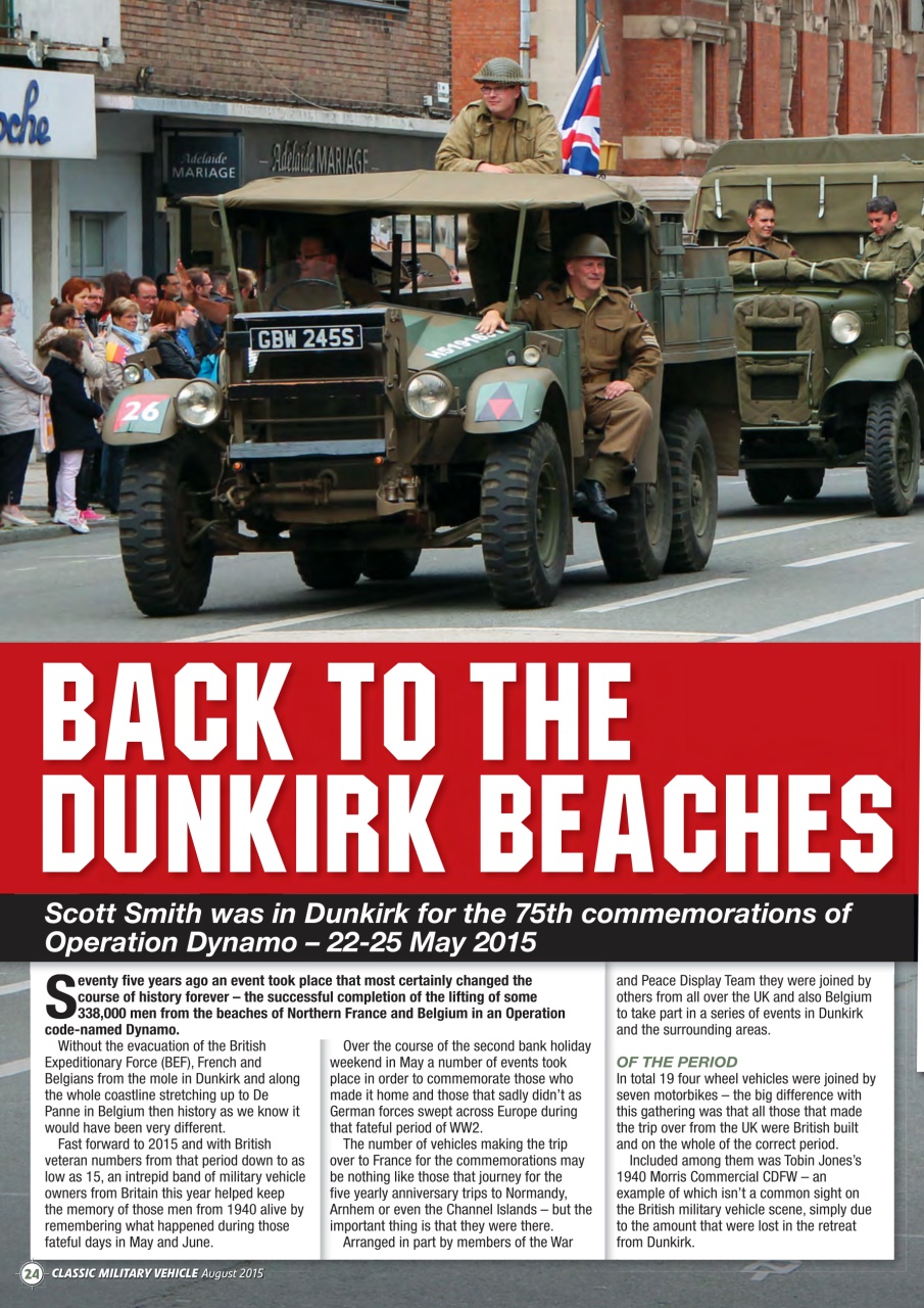 Classic Military Vehicle Preview Pages