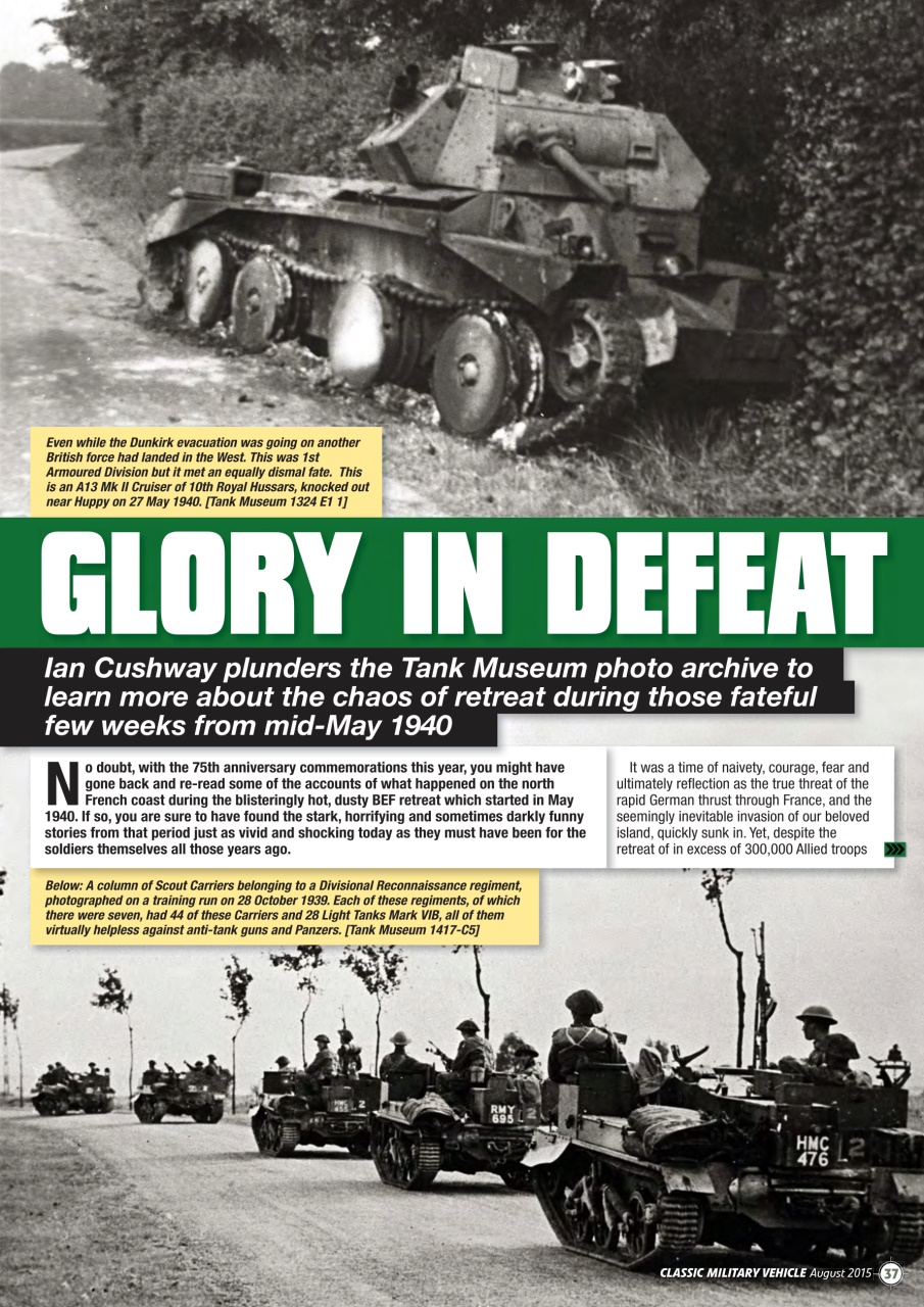 Classic Military Vehicle Preview Pages