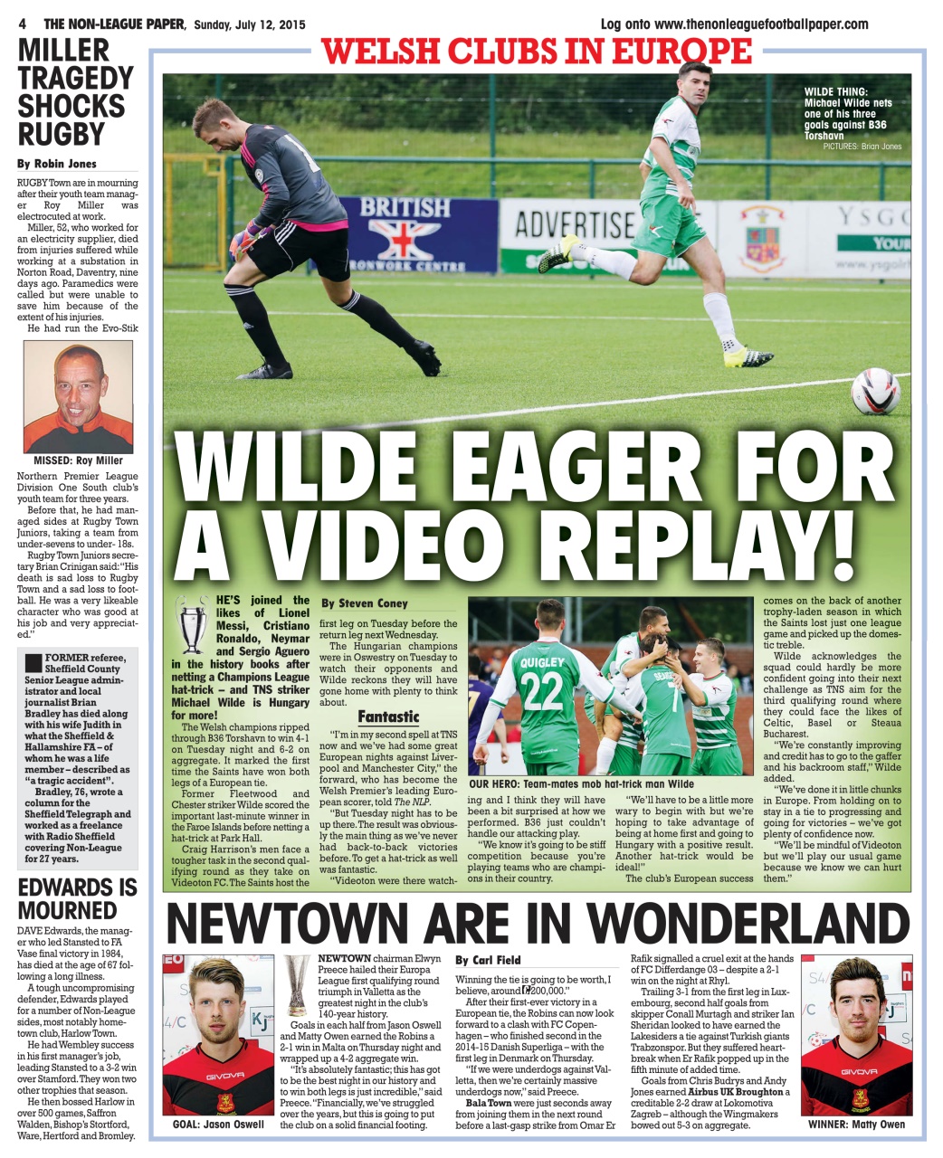 The Non-League Football Paper Preview Pages