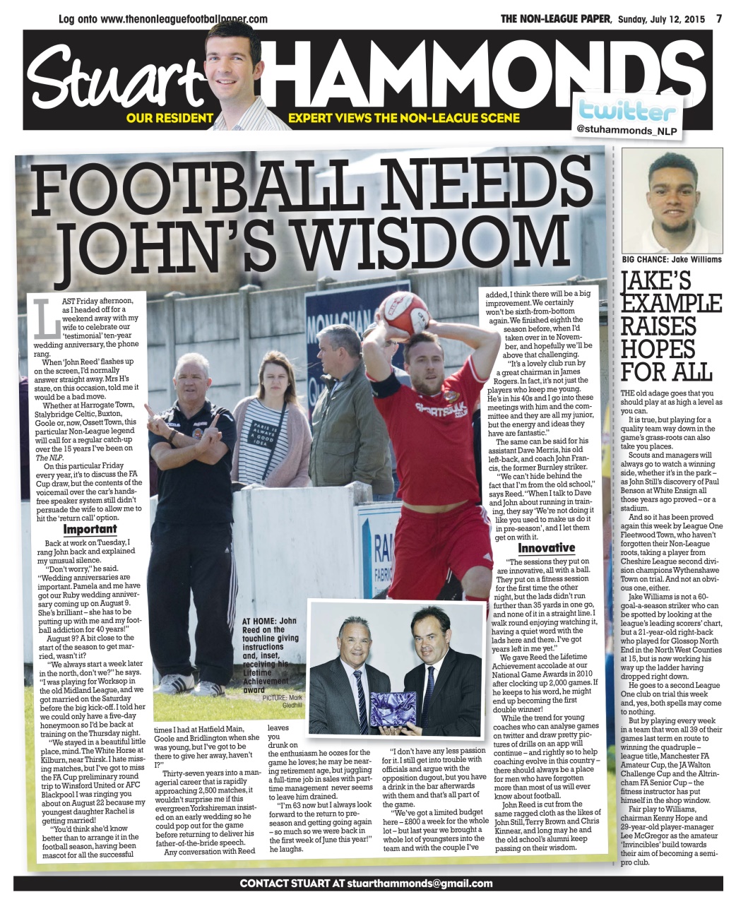 The Non-League Football Paper Preview Pages