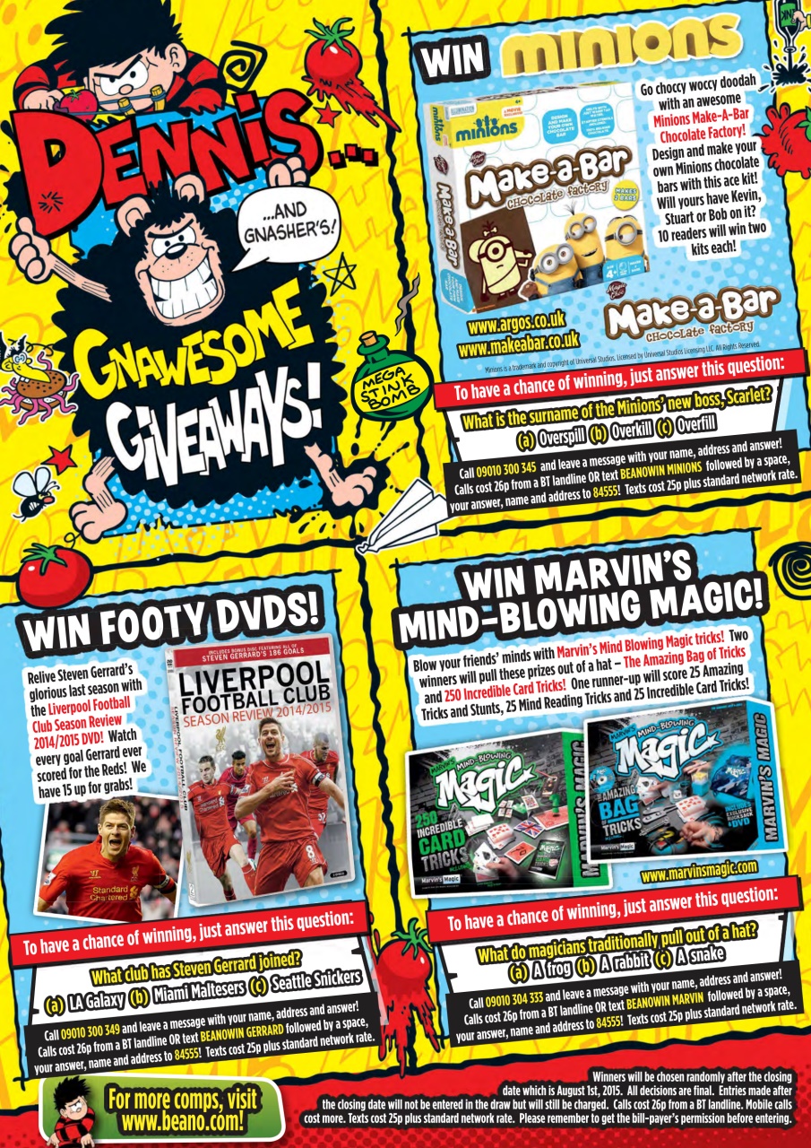 Beano Preview Pages