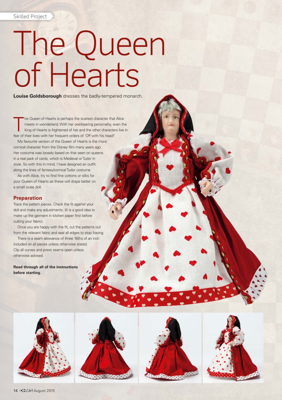 Dolls House and Miniature Scene Preview Pages