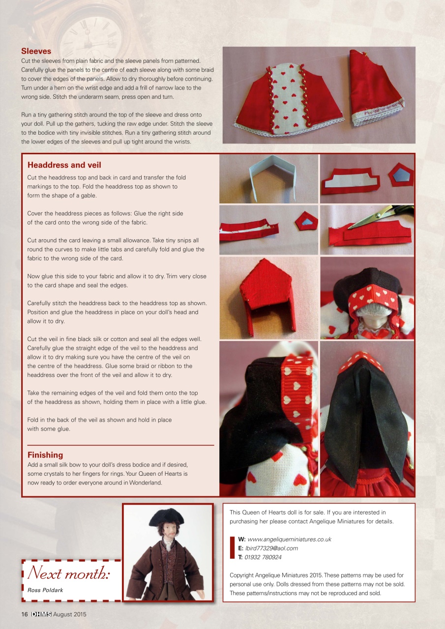Dolls House and Miniature Scene Preview Pages