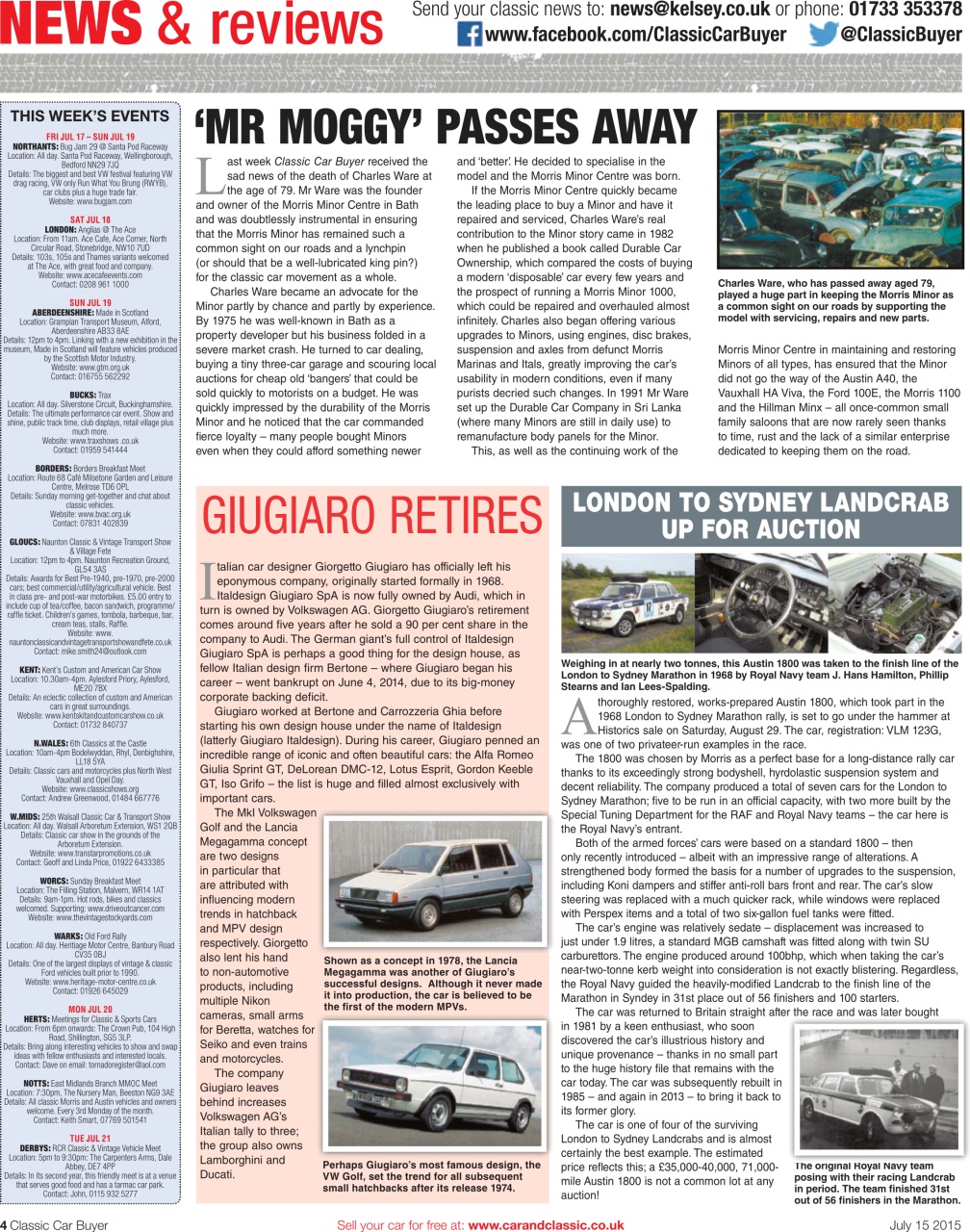 Classic Car Buyer Preview Pages