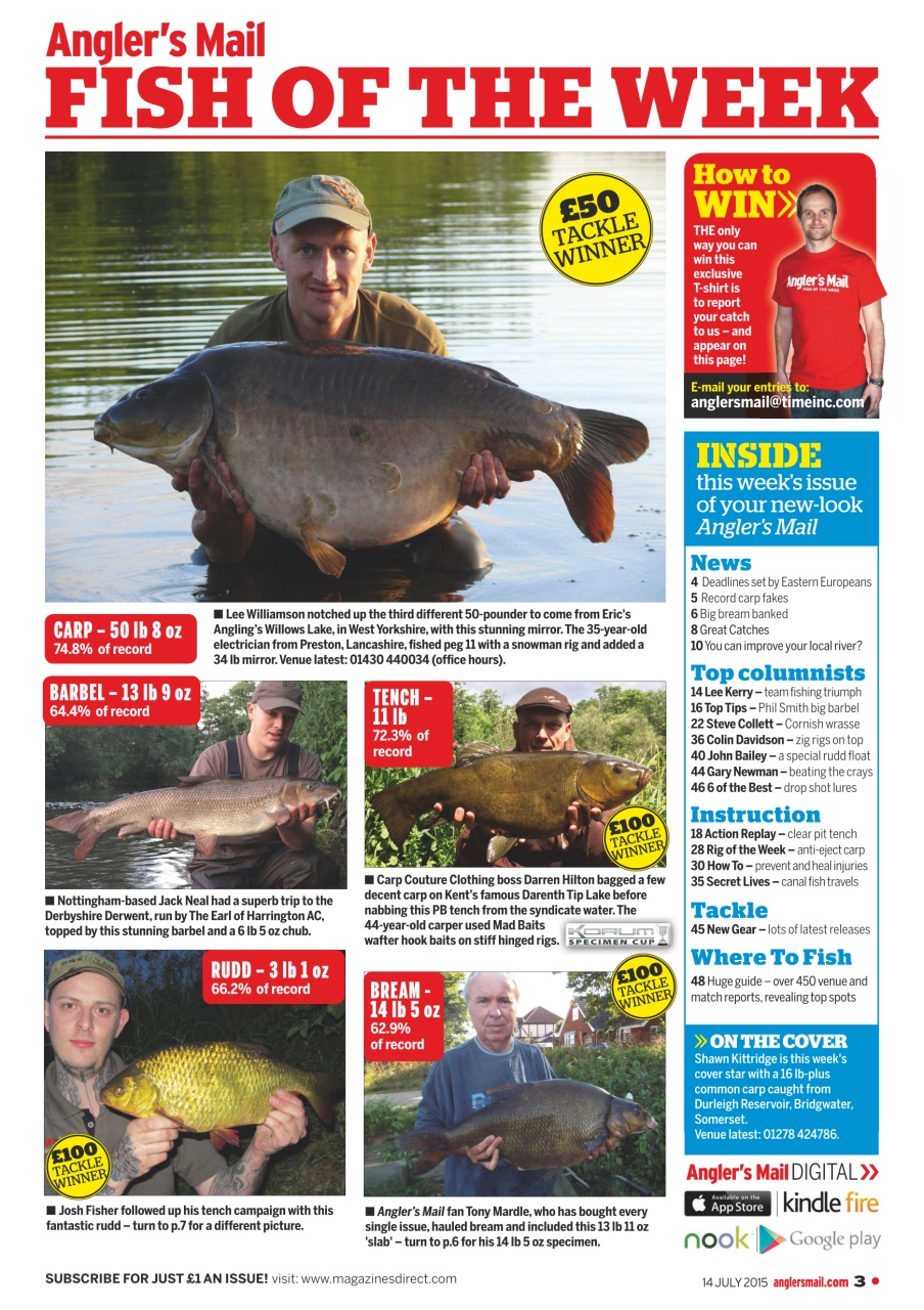 Anglers Mail Preview Pages