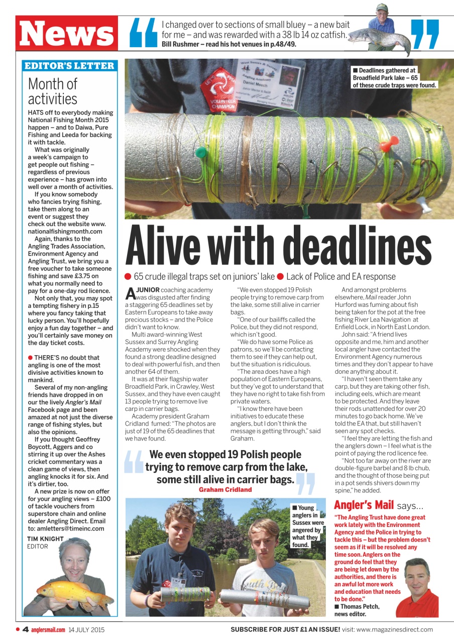 Anglers Mail Preview Pages