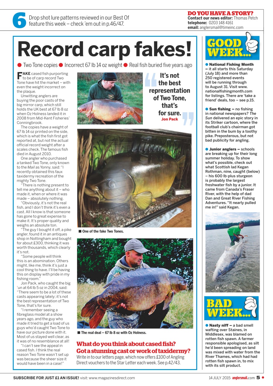 Anglers Mail Preview Pages