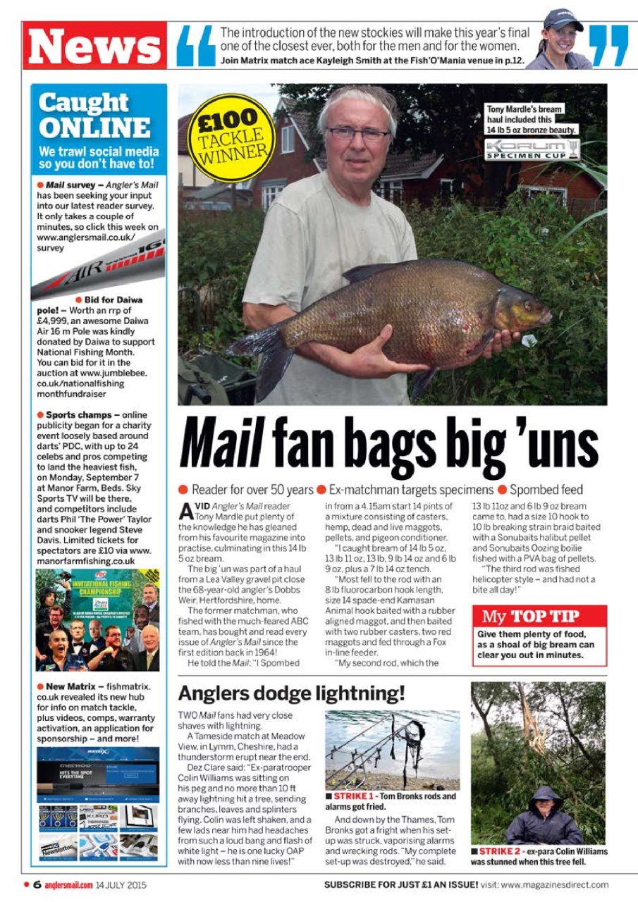 Anglers Mail Preview Pages