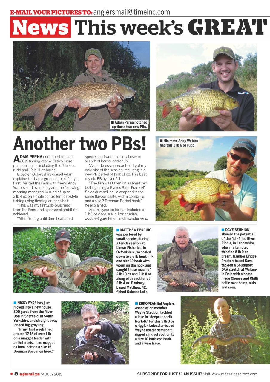 Anglers Mail Preview Pages