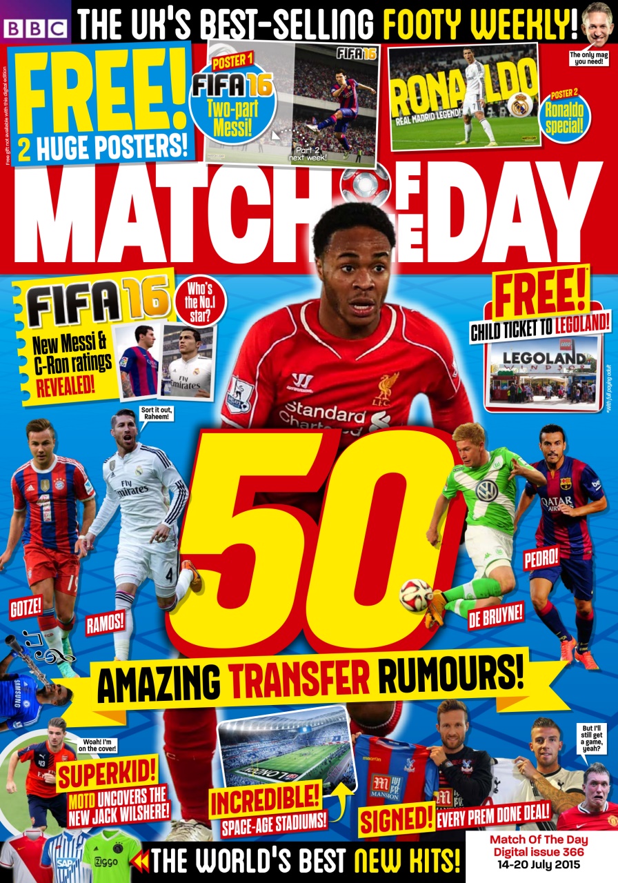 Match of the Day Preview Pages