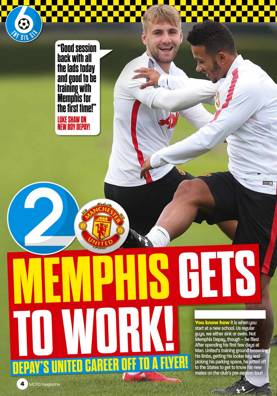 Match of the Day Preview Pages
