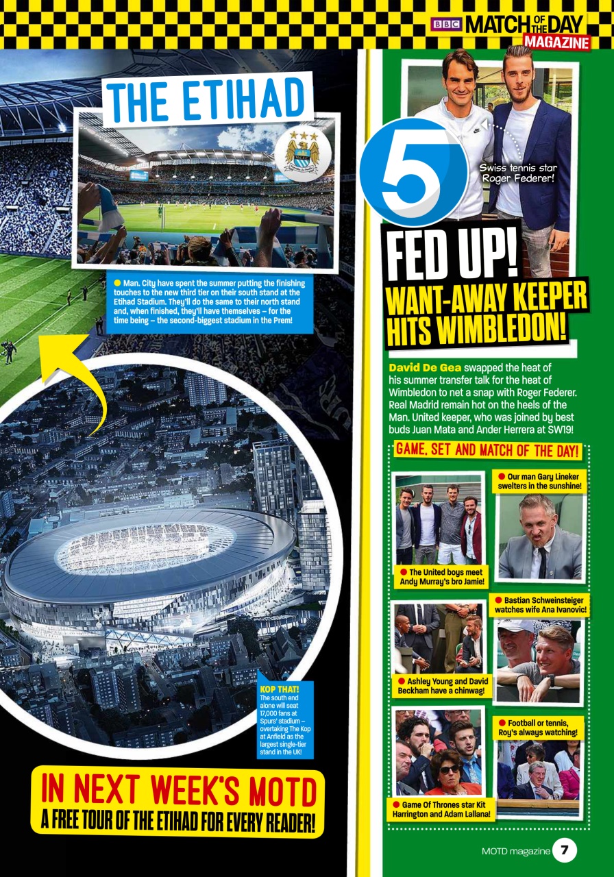 Match of the Day Preview Pages