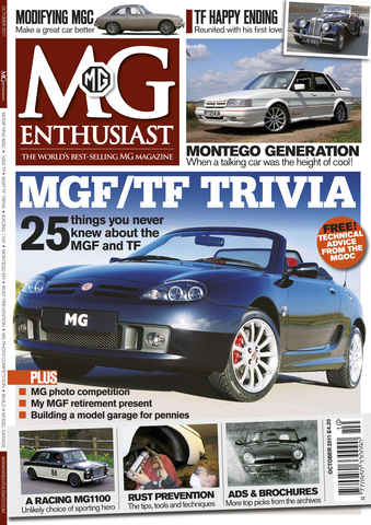 MG Enthusiast issue October 2011