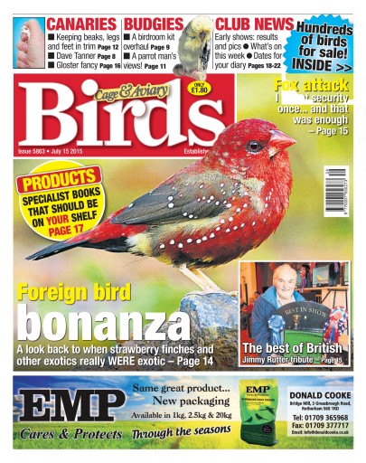 Cage & Aviary Birds issue 