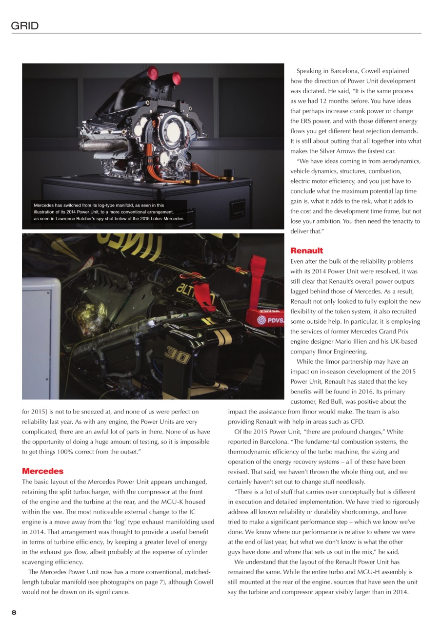 Race Engine Technology Preview Pages